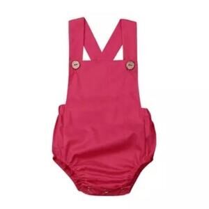New dark pink sunsuit toddler 2-3T